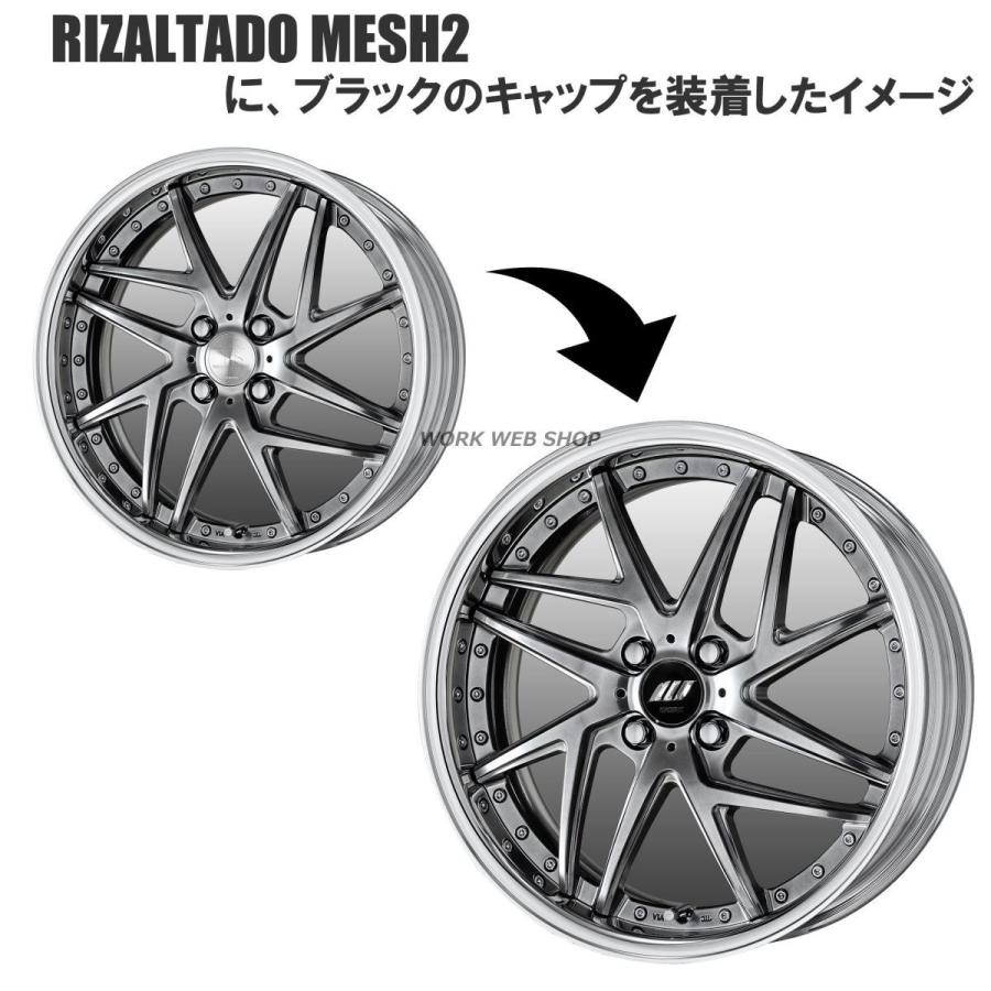 WORK ワーク(WORK) コーポレートマーク センターキャップ 4個セット
