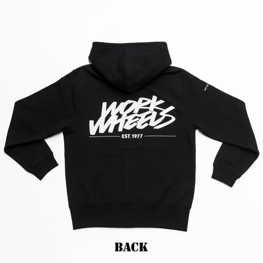 WORK wheels パーカー　フーディー　新品未開封 WORK(ワーク) オフィシャル パーカー 色はブラックとグレーより