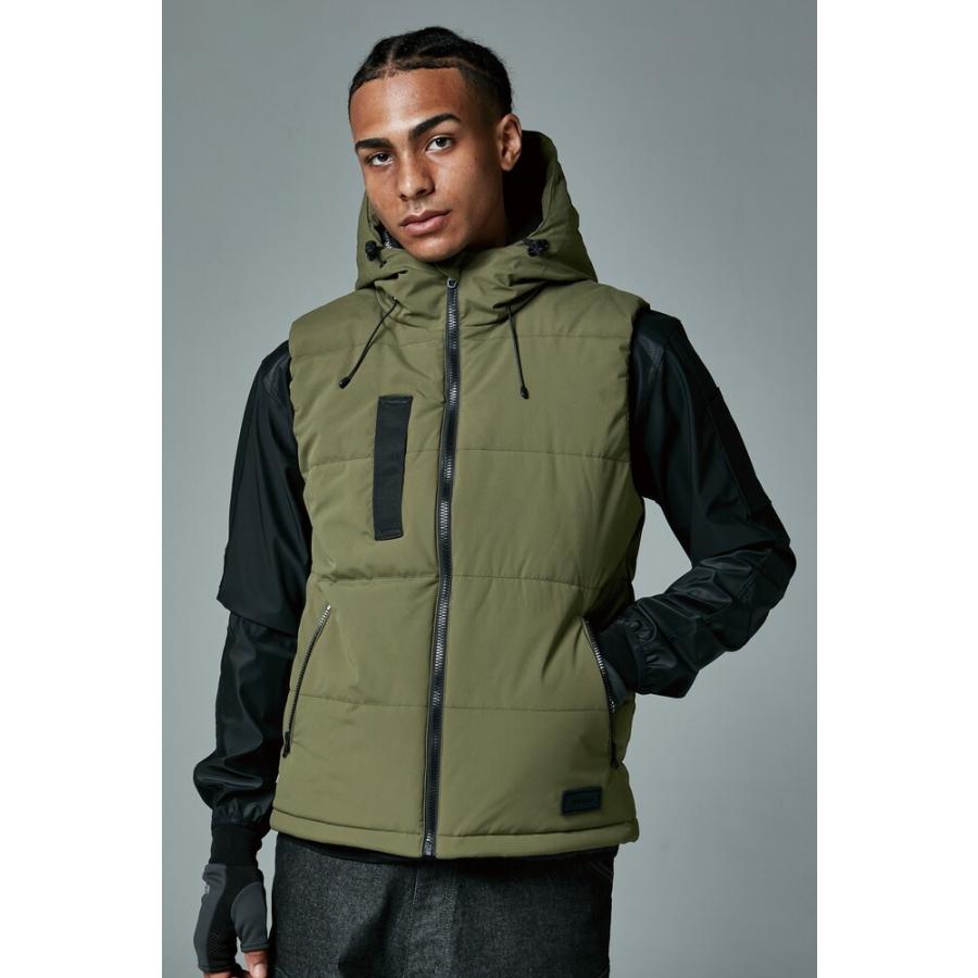 TS DESIGN 防寒ベスト リフレクティブファイバー ダウンベスト TS