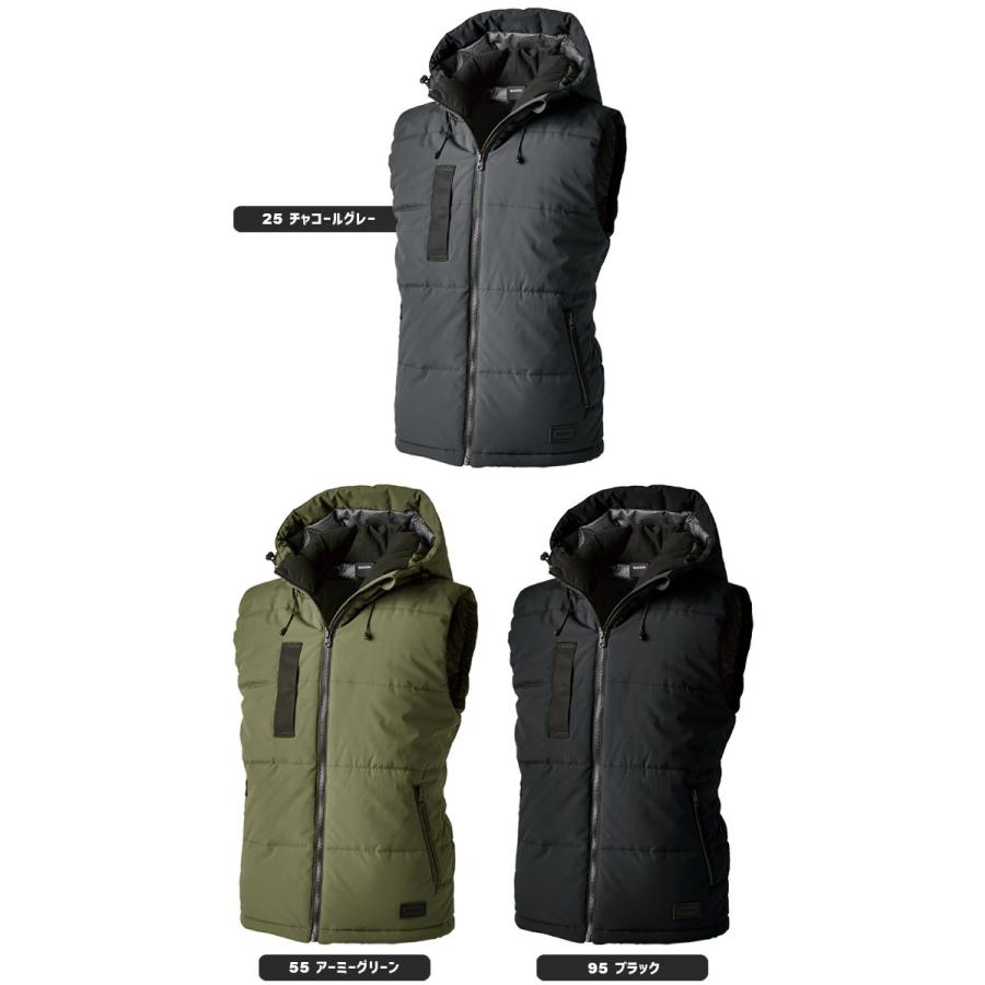 TS DESIGN 防寒ベスト リフレクティブファイバー ダウンベスト TS