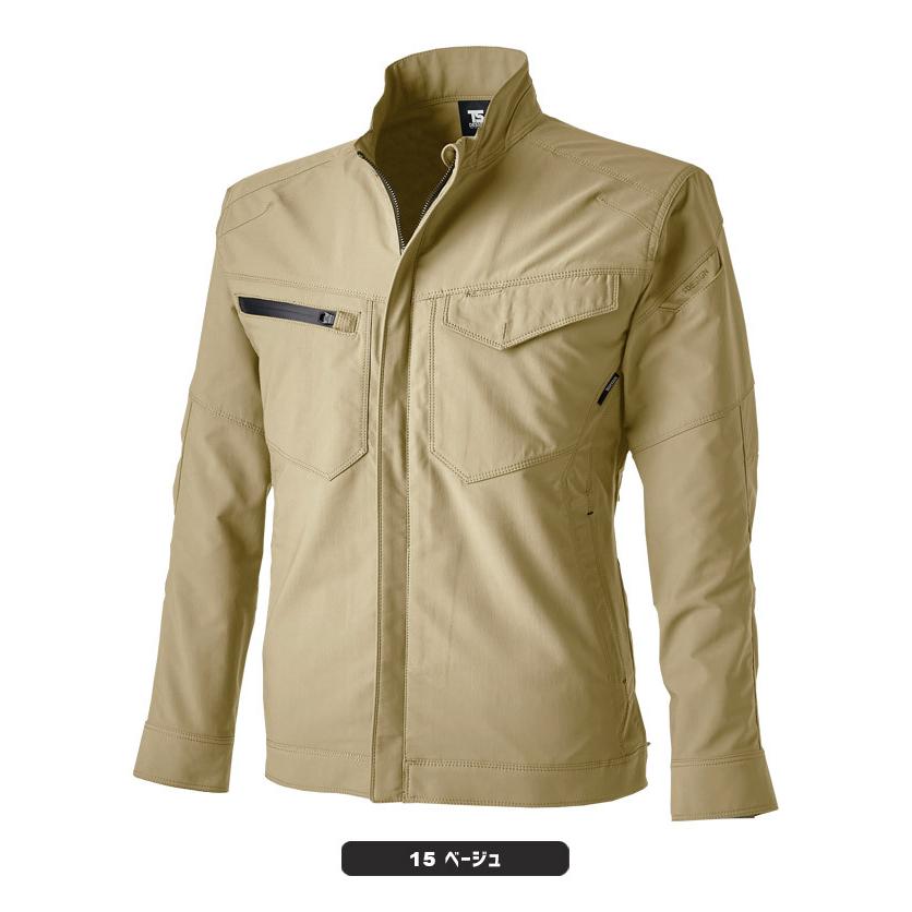 エコハイブリッドダブルクロス ジャケット TS DESIGN 4616 藤和 オール