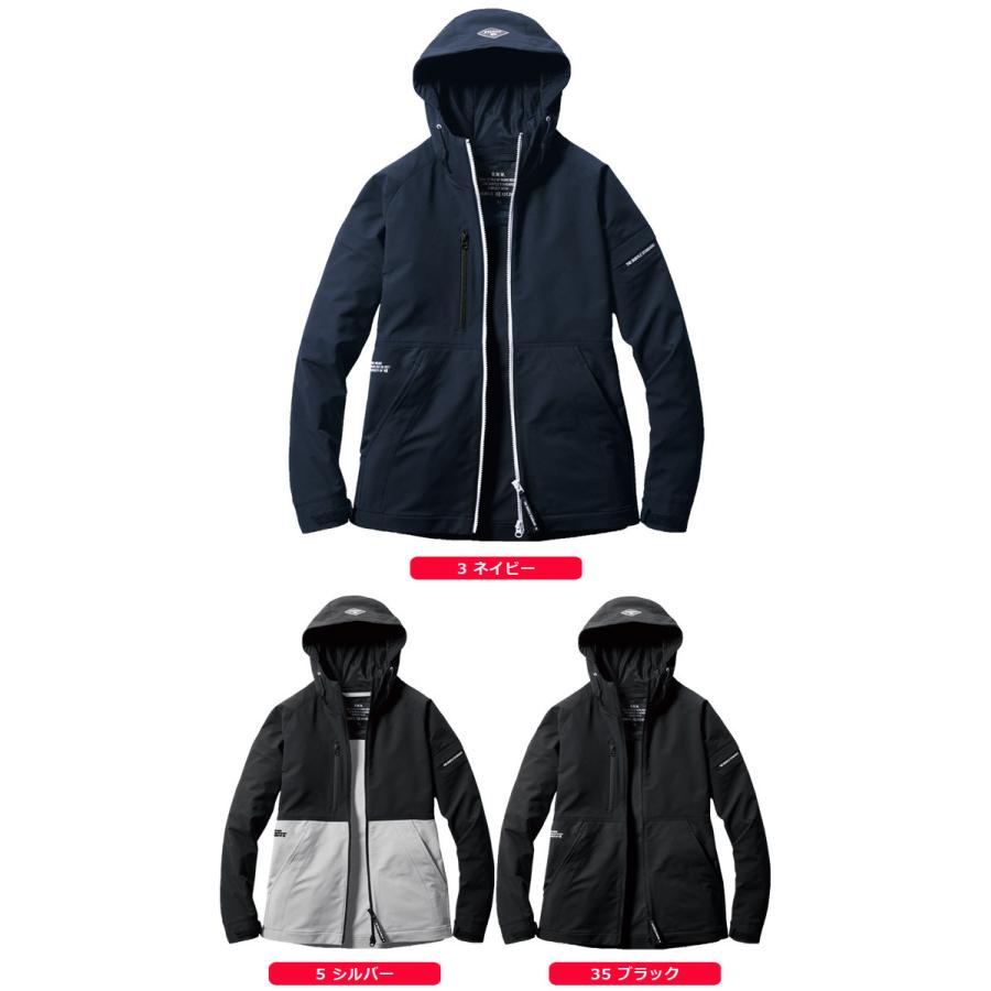 BURTLE（バートル） 4WAYストレッチ フーディジャケット 9505 秋冬 春