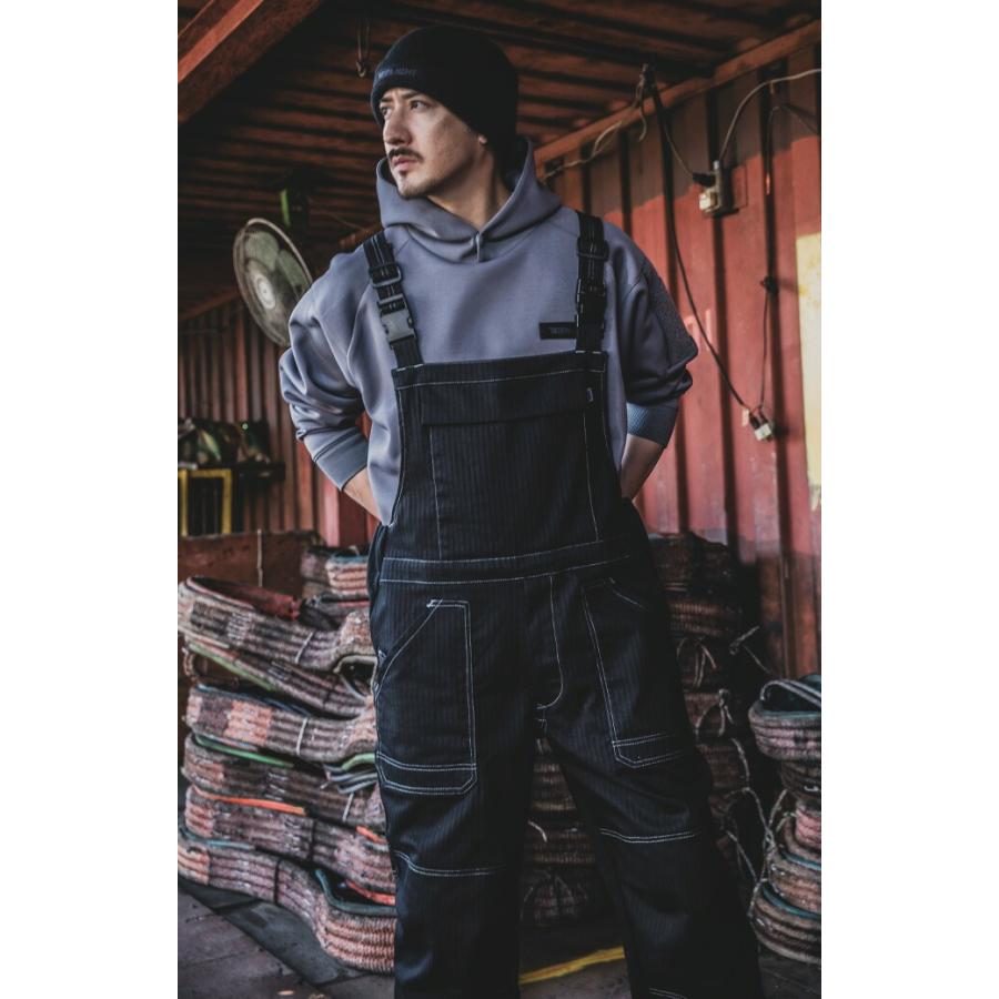 寅壱 サロペット 2025年 新作 9540-500 ストレッチ 制電 メンズ