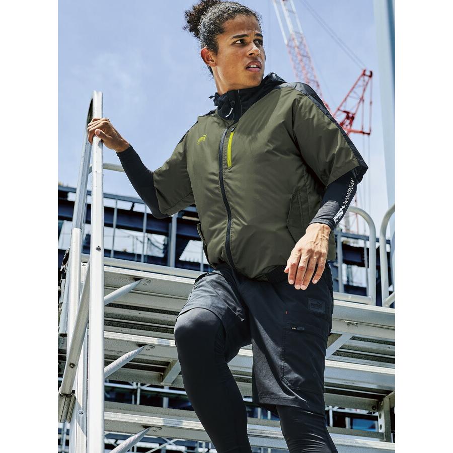 PUMA WORKWEAR 2026年 新作 プーマ エアツイスト フーディー半袖