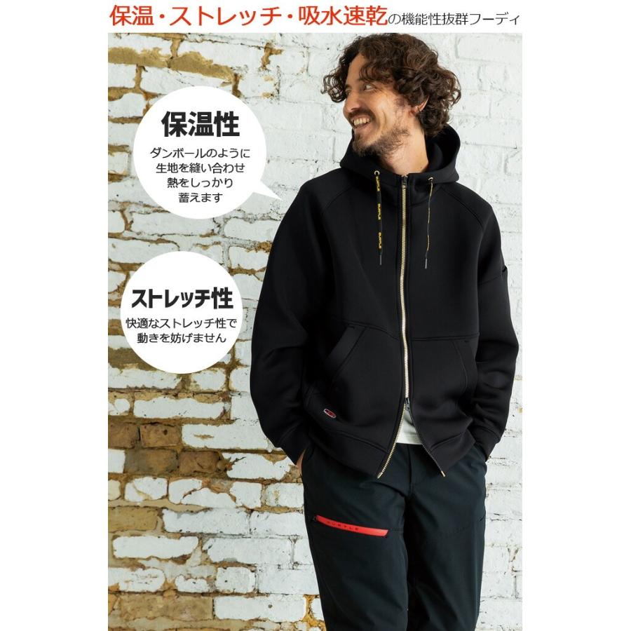 BURTLE（バートル） エアーテック ジップ フーディ 2025年 秋冬 新作