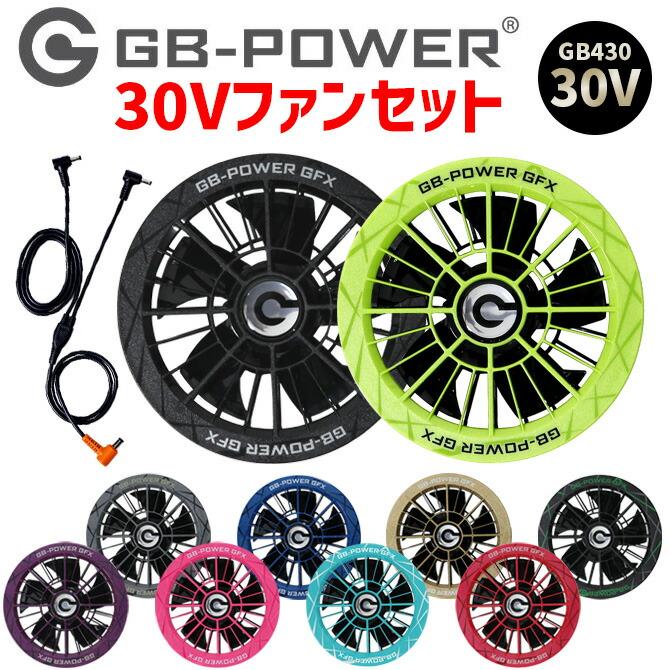 長信ジャパン GB-POWER 2026年 新型 30V 対応 ファン セット 15ヶ月