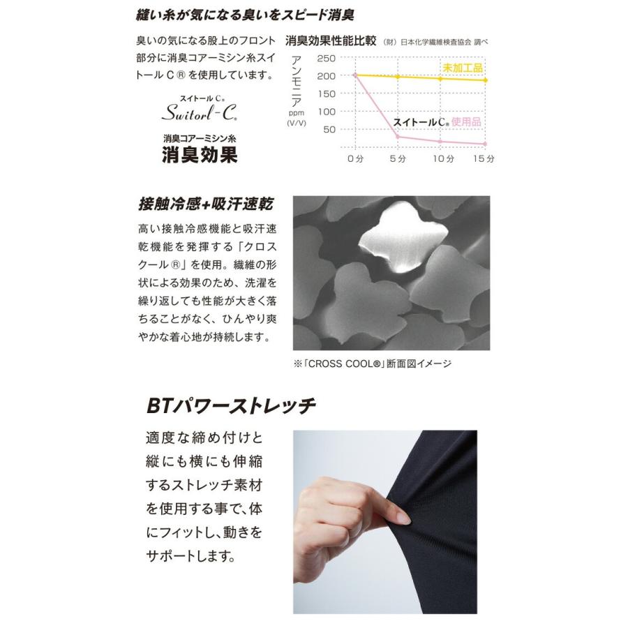 おたふく 【1点までネコポス可】 クールコンプレッション BT 冷感 消臭