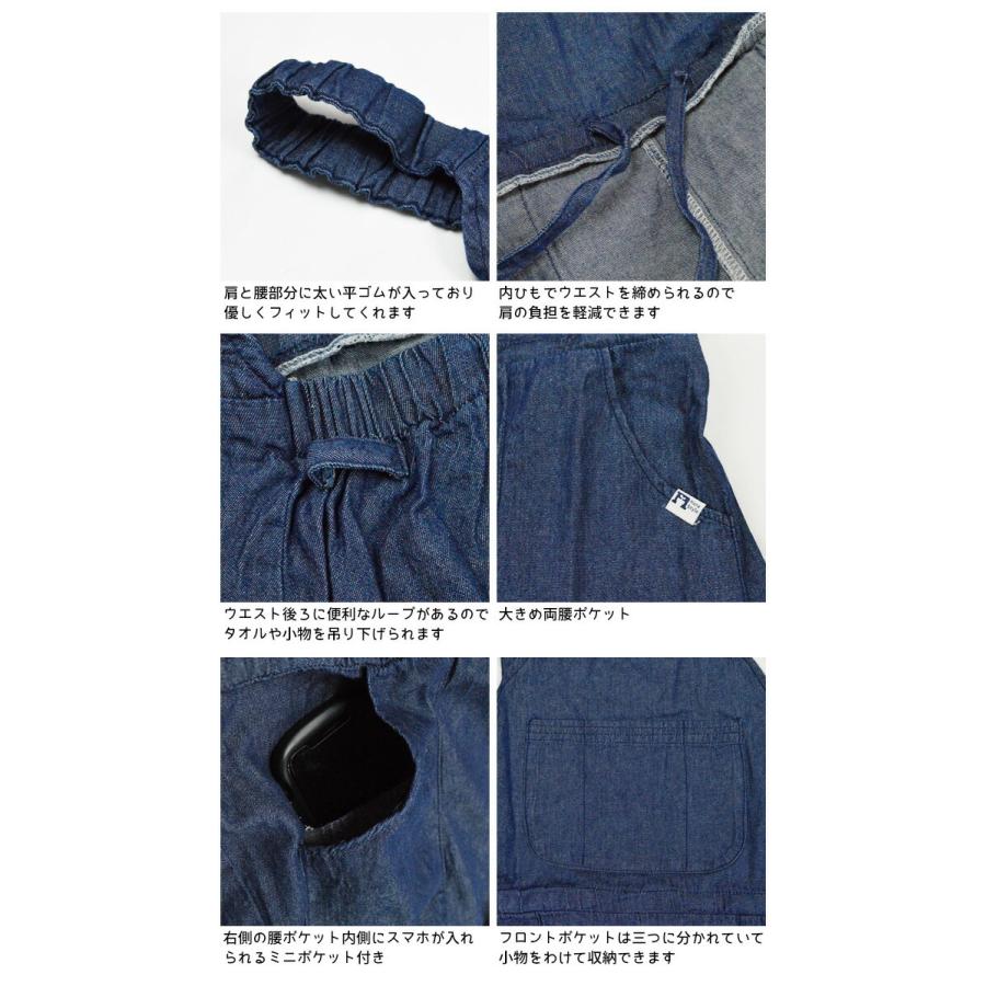 ツナギ 畑のデニムサロペット のらスタイル レディース NORA STYLE NS