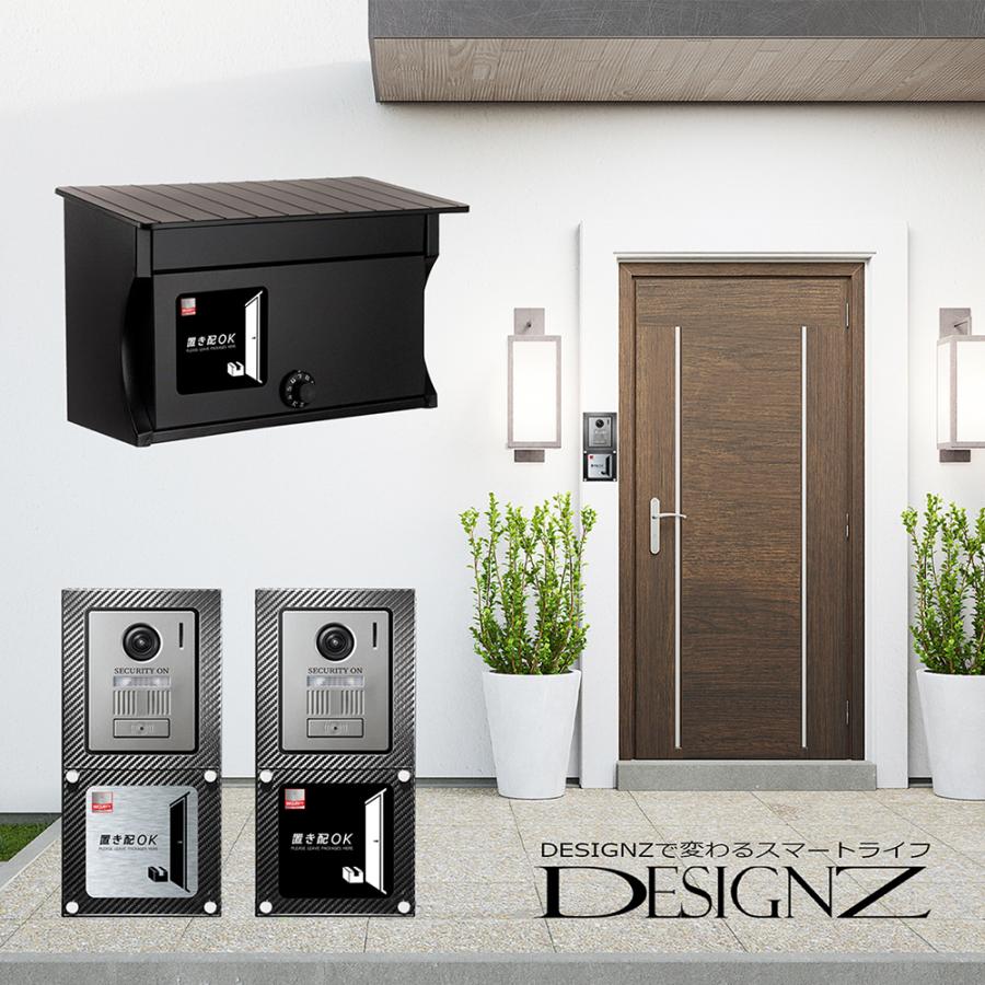 【DESIGNZ】ワーカー強磁マグネットシート 置き配 3Dピクトグラムデザイン (屋外内用/耐水/耐候) セキュリティデザイン 120mmサイズ |  | 11