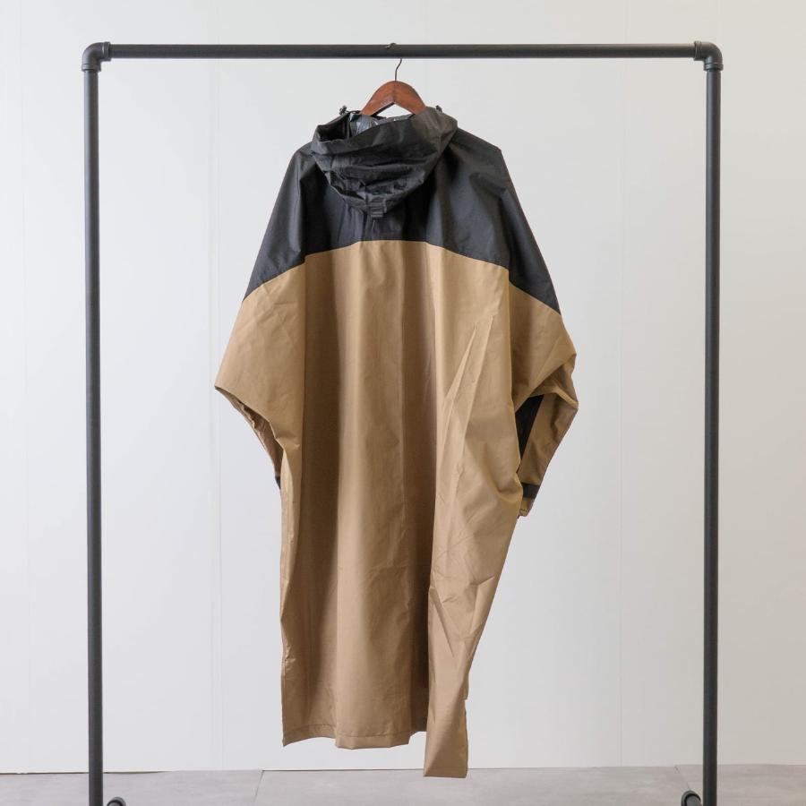 レインコート 自転車 リュック対応 レインポンチョ メンズ レディース 男女兼用 ジュニア アウトドア 通学 通勤 おしゃれ ロング カッパ AH-100 ハイポンチョDX | AME TO HARE | 22