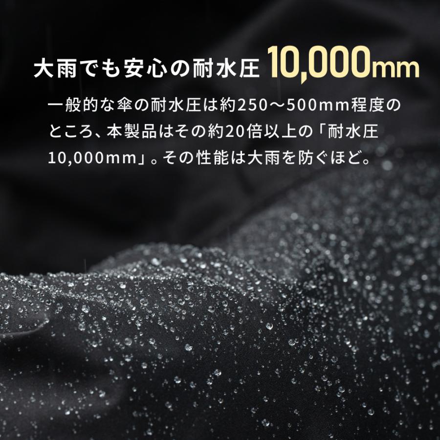 レインコート 自転車 リュック対応 レインポンチョ メンズ レディース 男女兼用 ジュニア アウトドア 通学 通勤 おしゃれ ロング カッパ AH-100 ハイポンチョDX | AME TO HARE | 08