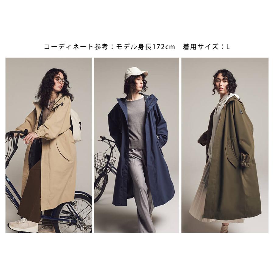 AME TO HARE レインコート 自転車 ヘルメット対応 レディース