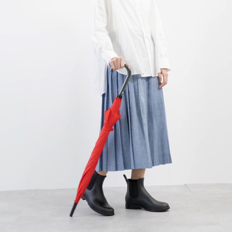 レインブーツ レディース おしゃれ 雨 防水 ショート 長靴 雨靴 サイドゴア レインシューズ 通勤 通学 梅雨 AH-601 PVCサイドゴアレインブーツ | カジメイク | 11