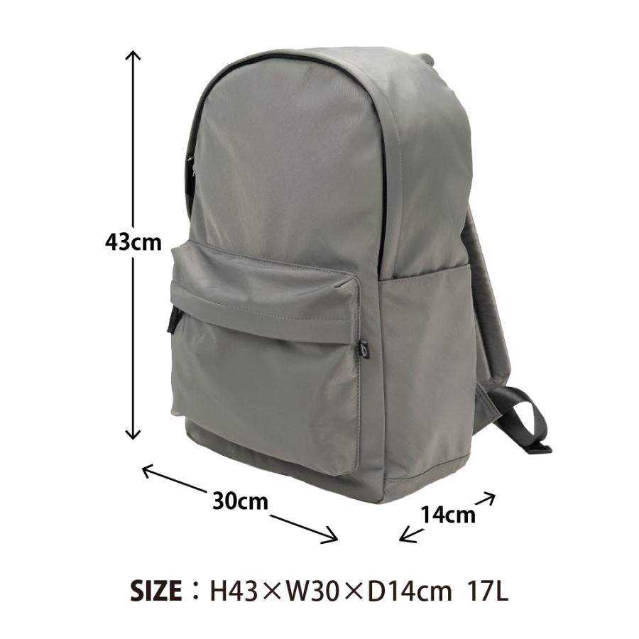 リュック レディース 通勤 パソコン a4 a4対応 きれいめ 軽量 軽い メンズ  ナイロン 軽い pc pc収納 仕切り 通学 おしゃれ 黒 AH-700 スムースデイパック | AME TO HARE | 16