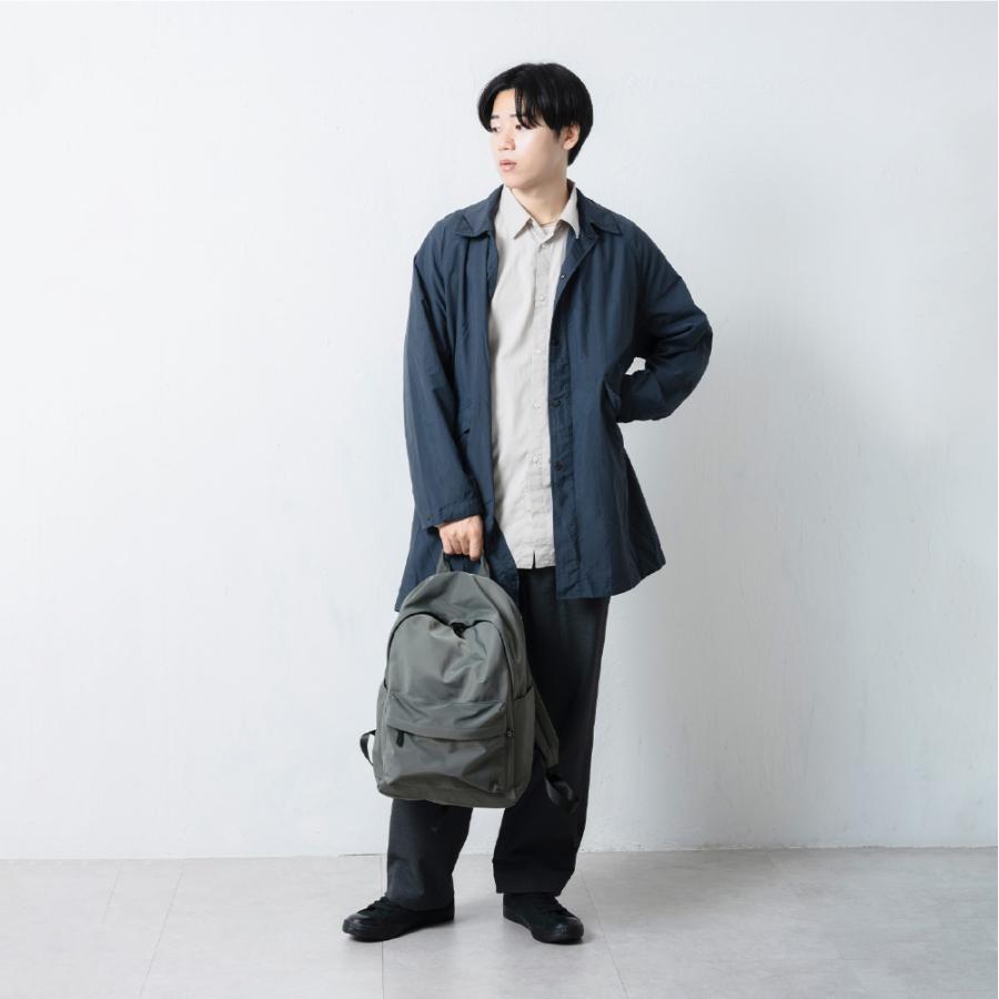 リュック レディース 通勤 パソコン a4 a4対応 きれいめ 軽量 軽い メンズ  ナイロン 軽い pc pc収納 仕切り 通学 おしゃれ 黒 AH-700 スムースデイパック | AME TO HARE | 08