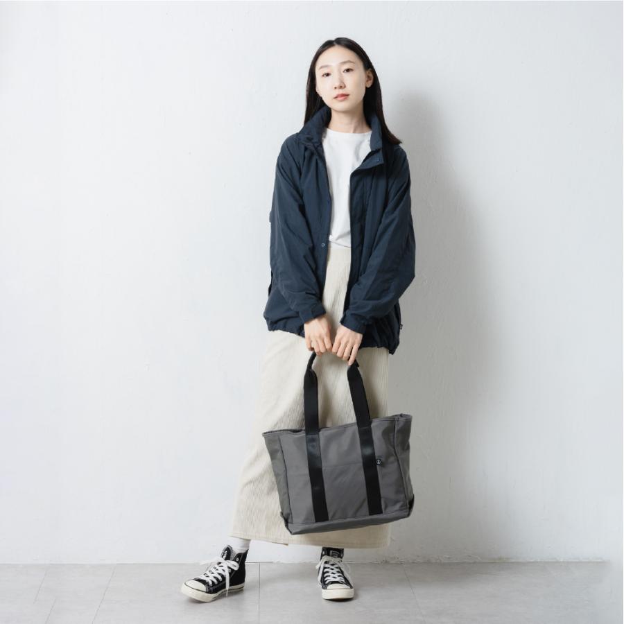 トートバッグ レディース 通勤 パソコン a4 a4対応 きれいめ 軽量 軽い メンズ  ナイロン 軽い pc pc収納 仕切り 通学 おしゃれ 黒 AH-701 スムーストート | AME TO HARE | 05