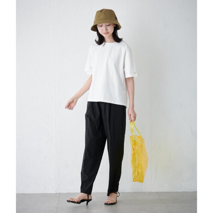 Tシャツ レディース 半袖 汗染み防止 防汚加工 UVカット UPF50+ UV対策 紫外線対策 シンプル ゆったり 体型カバー 形態安定 AH-1000 レディース半袖Tシャツ | AME TO HARE | 08