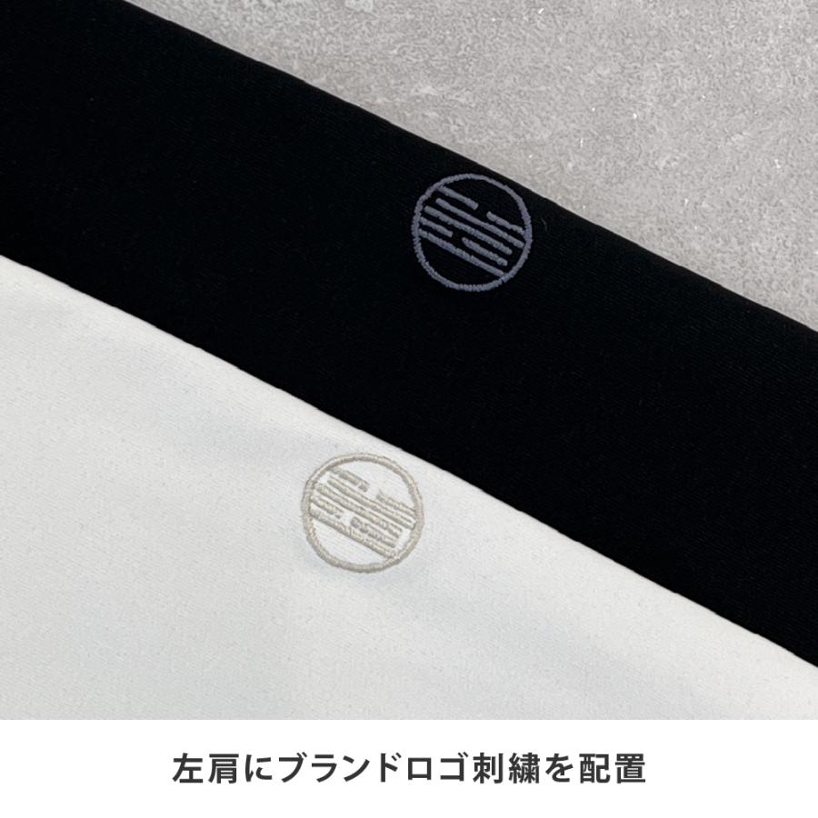 Tシャツ レディース 長袖 汗染み防止 防汚加工 UVカット UPF50+ UV対策 紫外線対策 シンプル ゆったり 体型カバー 形態安定 AH-1001 レディース長袖Tシャツ | AME TO HARE | 09