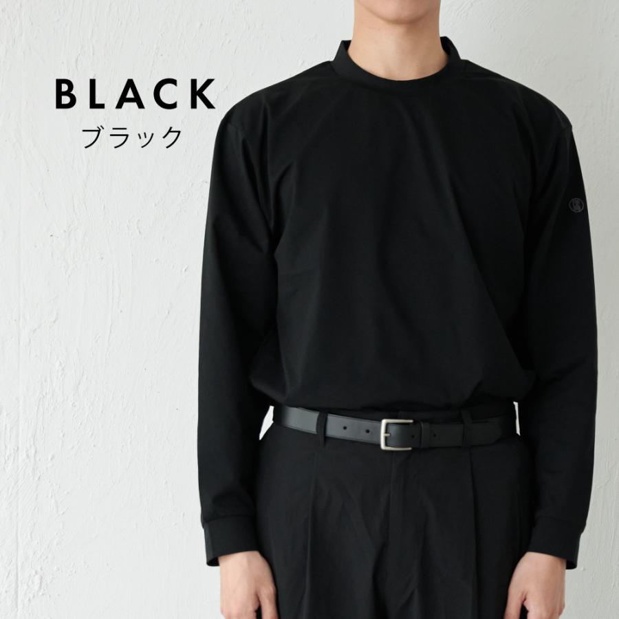 Tシャツ メンズ 長袖 汗染み防止 防汚 防汚加工 UVカット UPF50+ UV UV対策 紫外線対策 シンプル おしゃれ 形態安定 オフィス AH-1006 メンズ長袖Tシャツ | AME TO HARE | 08