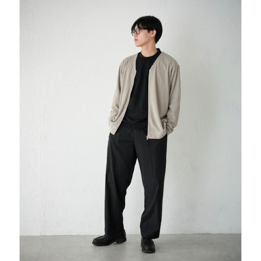 カーディガン  メンズ Vネック UVカット UPF30 UV UV対策 紫外線 ワッフル 吸水速乾 涼しい エアコン対策 冷房対策 AH-1007 メンズUVワッフルカーディガン | AME TO HARE | 07