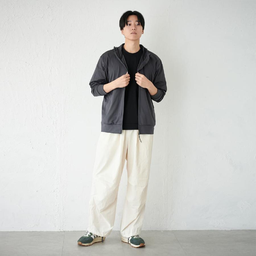 UVカット パーカー メンズ 長袖 UPF50+ UV UV対策 紫外線対策 花粉防止 シンプル 指穴 顔まで AH-1008 メンズUVパーカー | AME TO HARE | 16