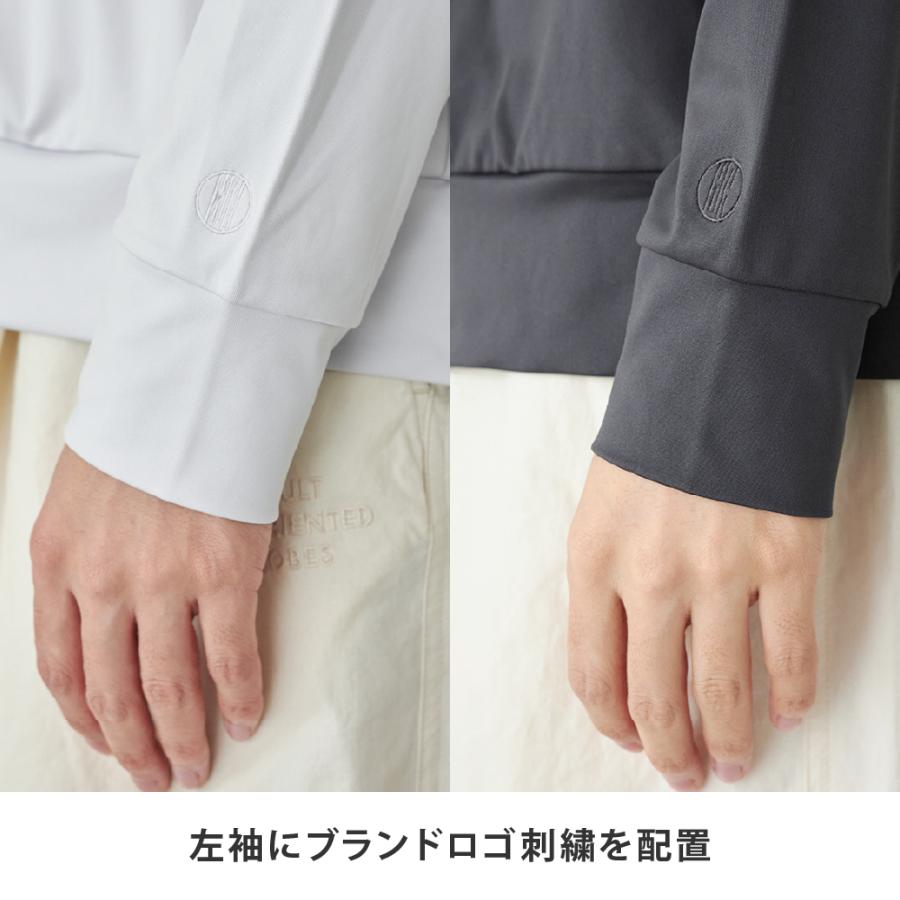 UVカット パーカー メンズ 長袖 UPF50+ UV UV対策 紫外線対策 花粉防止 シンプル 指穴 顔まで AH-1008 メンズUVパーカー | AME TO HARE | 07