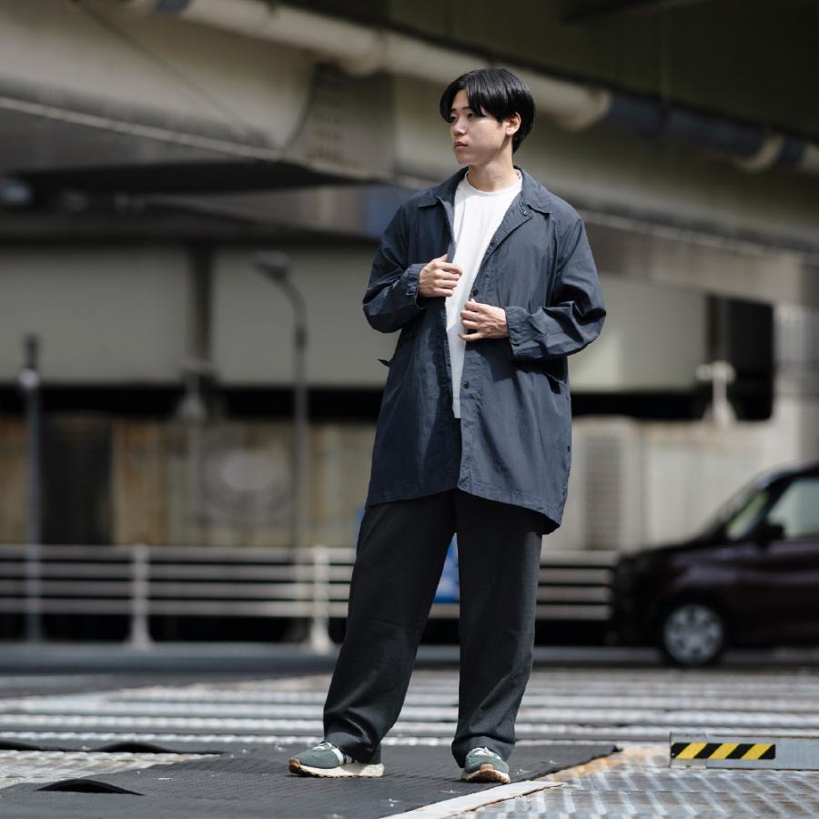 ハーフコート レディース メンズ コート ハーフ丈 撥水 UVカット フード付き 取り外し 軽量 軽い 秋 春 スプリングコート AH-1009 撥水ハーフコート | AME TO HARE | 14