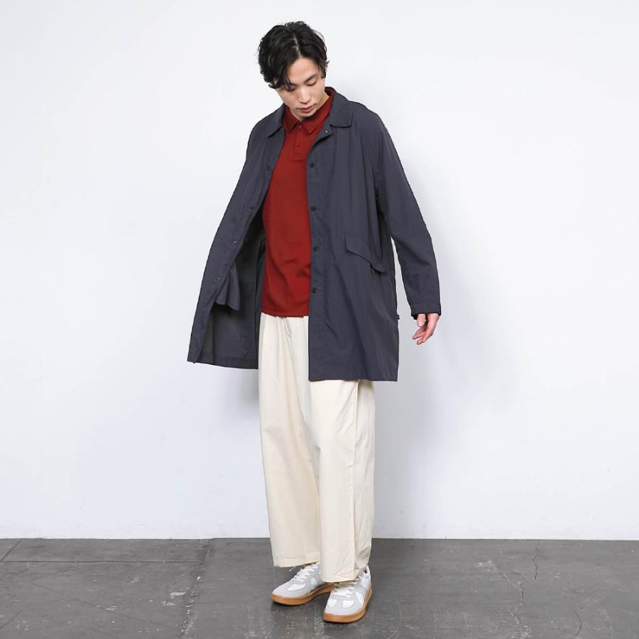 ハーフコート レディース メンズ コート ハーフ丈 撥水 UVカット フード付き 取り外し 軽量 軽い 秋 春 スプリングコート AH-1009 撥水ハーフコート | AME TO HARE | 19