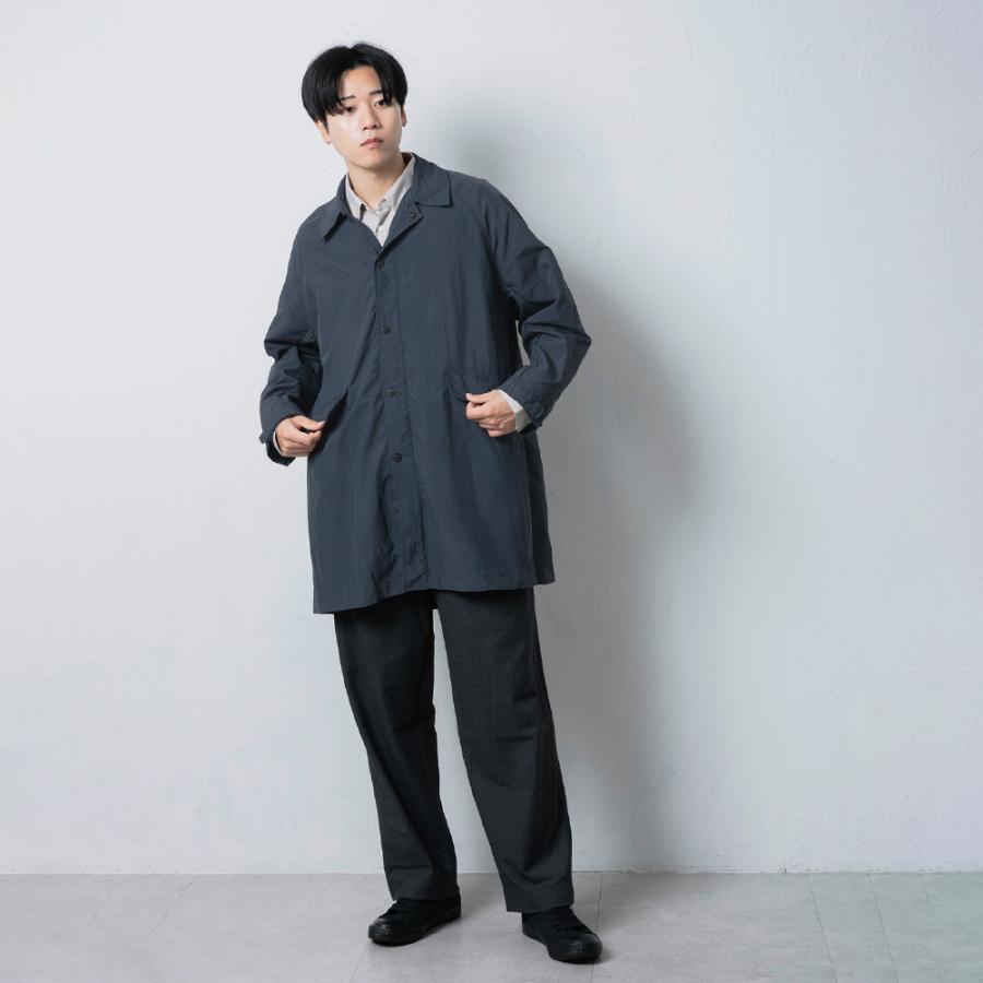 ハーフコート レディース メンズ コート ハーフ丈 撥水 UVカット フード付き 取り外し 軽量 軽い 秋 春 スプリングコート AH-1009 撥水ハーフコート | AME TO HARE | 20