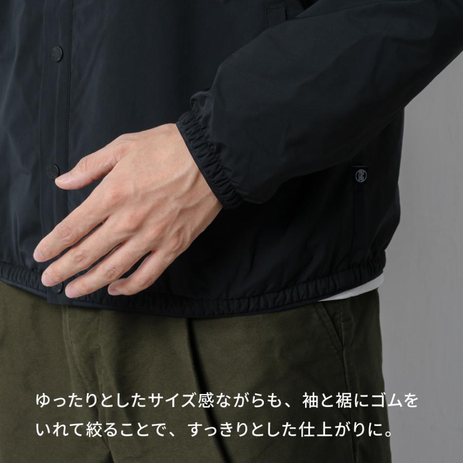 インナーダウン メンズ カーディガン ジャンパー アウター 軽量 薄手 ノーカラー ジャケット コート 秋 冬 ボタン AH-1012 ノーカラーウォームジャケットM | AME TO HARE | 12