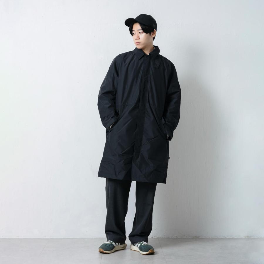 ステンカラーコート メンズ 冬 防寒 防水 コート 防水コート アウター 秋冬 防風 裏起毛 雨 雪 暖かい ビジネス カジュアル AH-1017 ウォームステンカラーコート | カジメイク | 09