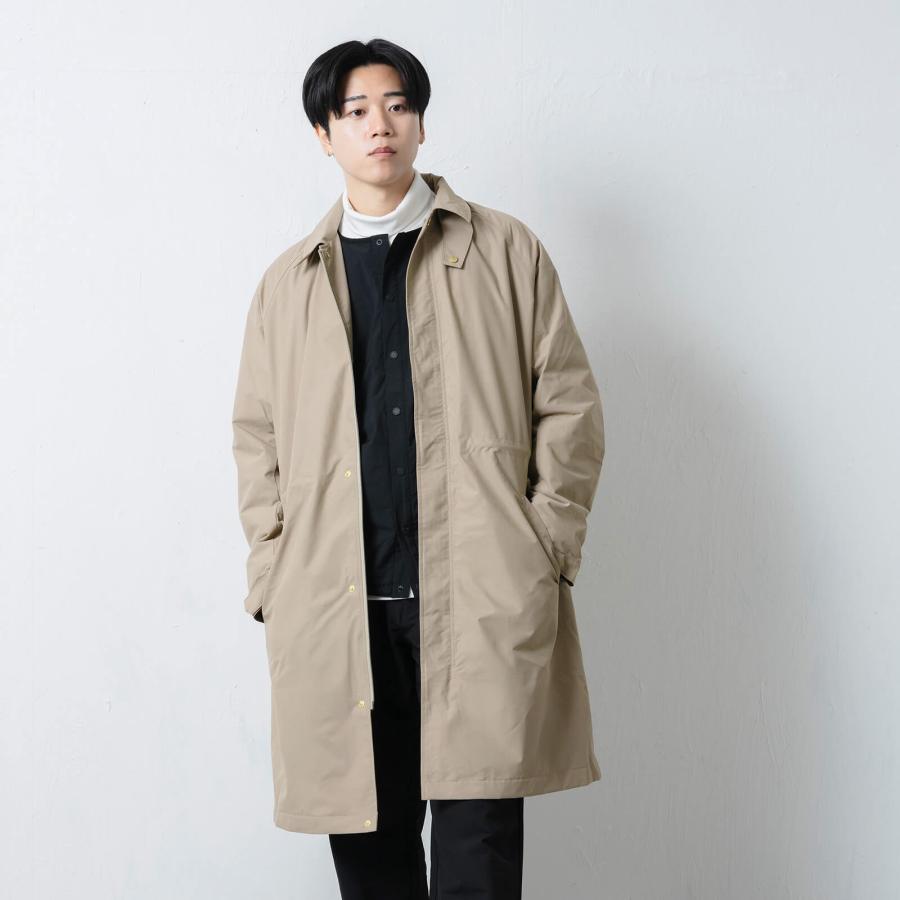 ステンカラーコート メンズ 冬 防寒 防水 コート 防水コート アウター 秋冬 防風 裏起毛 雨 雪 暖かい ビジネス カジュアル AH-1017 ウォームステンカラーコート | カジメイク | 10