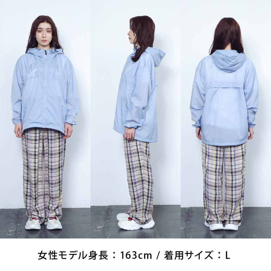 パーカー レディース シアー 撥水 花粉防止 パッカブル 持ち運び 軽量 春 夏 秋 マウンテンパーカー 透け感 おしゃれ パッカブルシアーパーカー AH-1018 | AME TO HARE | 09