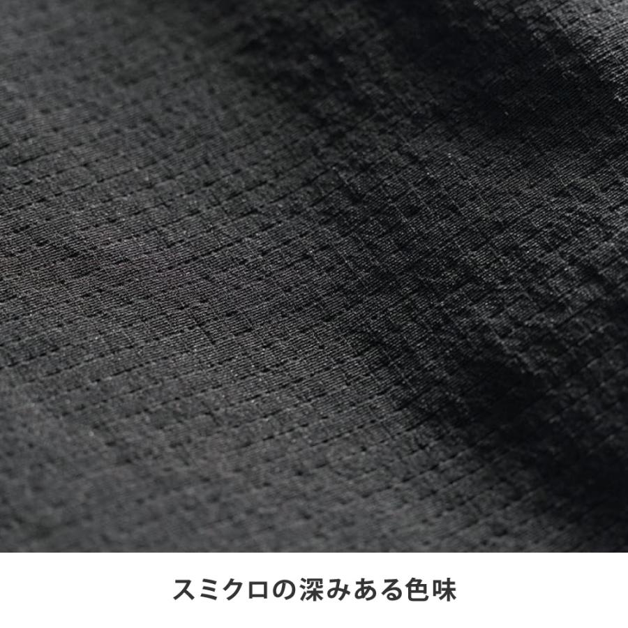カーゴパンツ メンズ 夏用  涼しい ゆったり ワイド ズボン ボトムス ストレッチ ブラック 黒 セットアップ対応 無地 ドライタッチエアーカーゴパンツ AH-1022 | AME TO HARE | 04