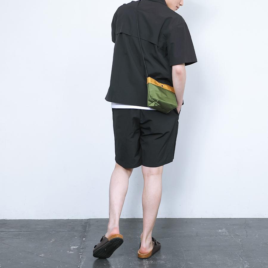 ハーフパンツ メンズ ショートパンツ 短パン 夏 ゆったり ウエストゴム セットアップ対応 無地 ズボン ボトムス ドライタッチエアーハーフパンツ AH-1023 | AME TO HARE | 10