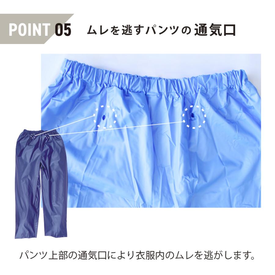 カッパ 雨具 レインウェア 上下 安い 上下組み 上下セット 合羽 カッパ レインウエア 雨具 PVC  キャピタルレインスーツ 1130 | カジメイク | 08