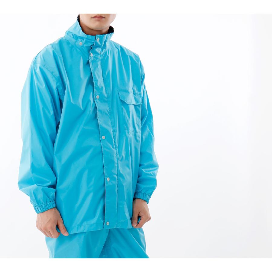 レインウェア メンズ 上下 セット レインスーツ バイク 自転車 通勤 通学 カッパ 雨具 防水 登山 釣り レインウエア かっぱ ディフェンドレインスーツ 3293 | カジメイク | 12