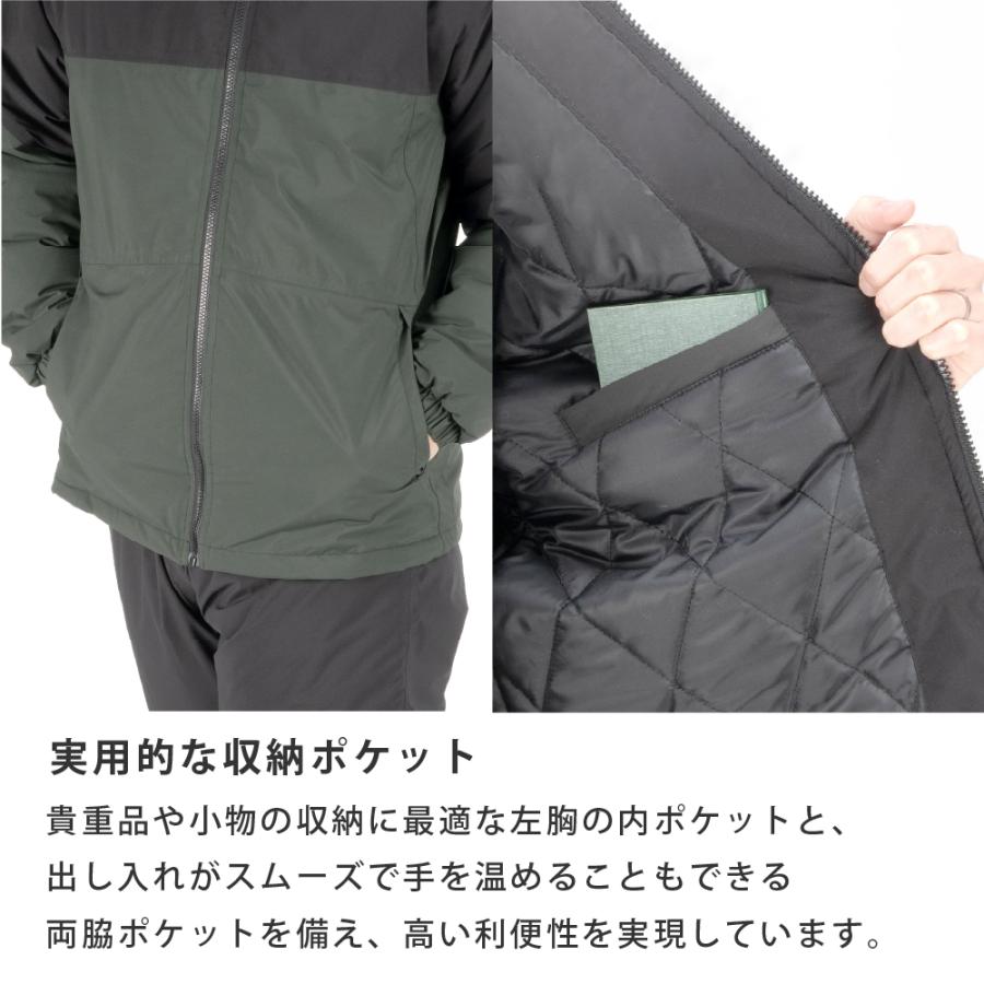 防水防寒 上下セット 防寒着 冬用レインウェア メンズ レインスーツ 防水 中わた 暖かい はっ水 ツートン バリアスコールド防水防寒スーツ 5303 | カジメイク | 05