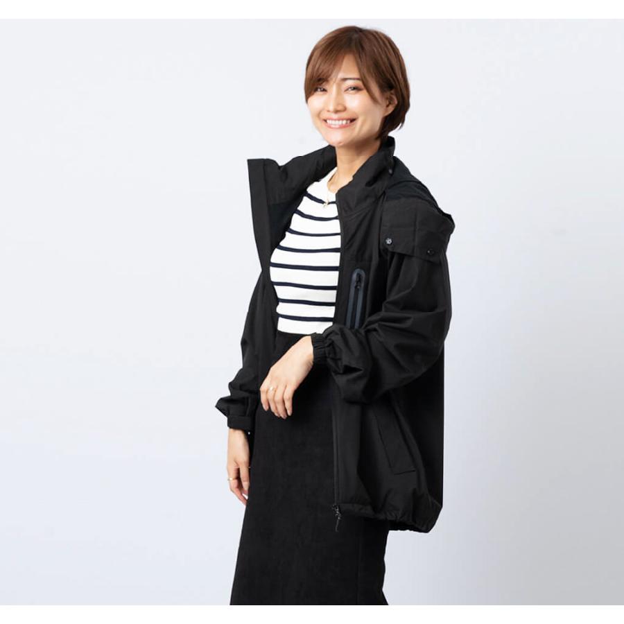 レインジャケット メンズ レディース 裏起毛 保温 ストレッチ ウィンドブレーカー 防水 雨具 合羽 防寒 自転車 アウトドア 5450 全天候ウォームジャケット | カジメイク | 21