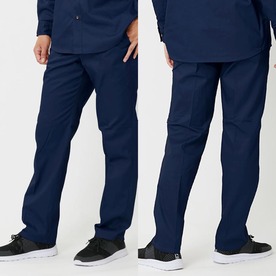作業ズボン ワークパンツ 丈夫 ユニフォーム 作業服 作業着 農業 ズボン パンツ 長ズボン 制服 仕事 仕事着 日曜大工 T/Cスラックス 6805 | カジメイク | 09