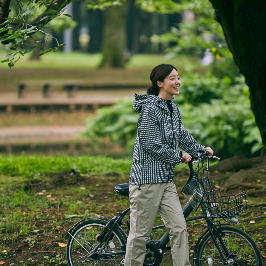 レインウェア 上下 レディース 女性用 レインコート 自転車  防水 登山 アウトドア 雨具 ジュニア レディースレインスーツ | カジメイク | 20
