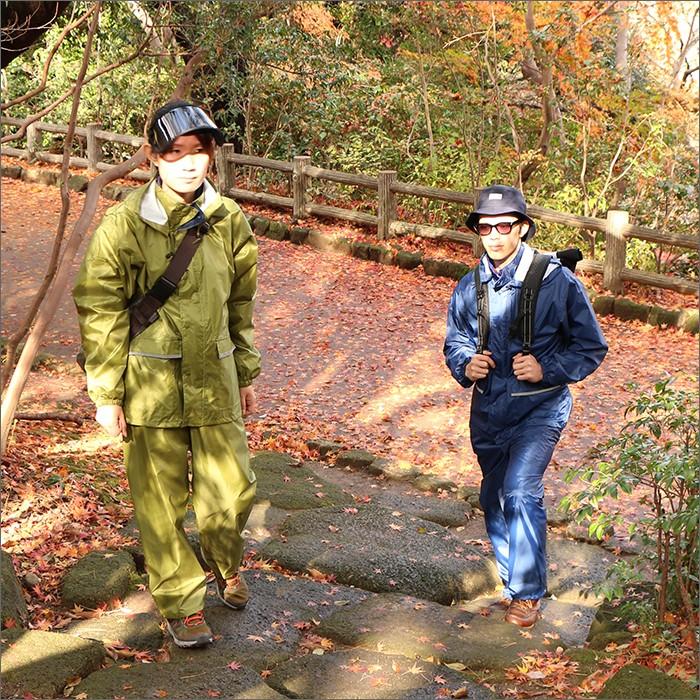 レインウェア メンズ 上下 登山 軽量 透湿 防水 自転車 ゴルフ バイク カッパ 雨具 レディース レインスーツ アドベントレインスーツ 7540 | カジメイク | 12
