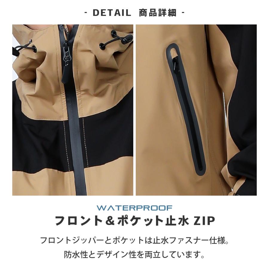 レインスーツ レインウェア メンズ 上下 蒸れにくい ストレッチ カッパ レディース 登山 ゴルフ 雨具 自転車 通勤 通学 合羽 4WAYストレッチシールドEX 7572 | カジメイク | 11