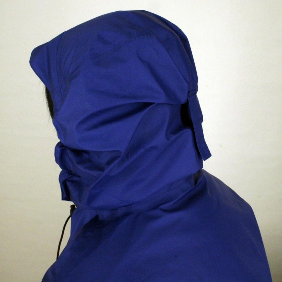 レインウェア メンズ 上下 登山 透湿 防水 レインスーツ 3D立体裁断 作業用 工事現場 東レ エントラント スリーレイヤースーツ 7700 | カジメイク | 14