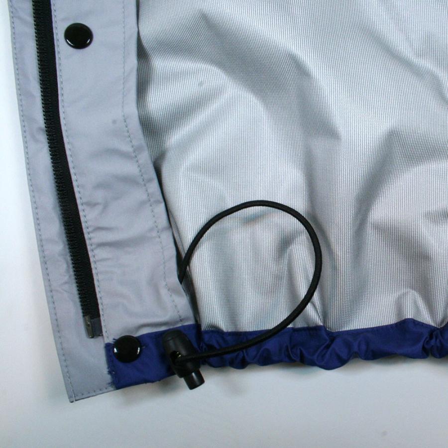 レインウェア メンズ 上下 登山 透湿 防水 レインスーツ 3D立体裁断 作業用 工事現場 東レ エントラント スリーレイヤースーツ 7700 | カジメイク | 07