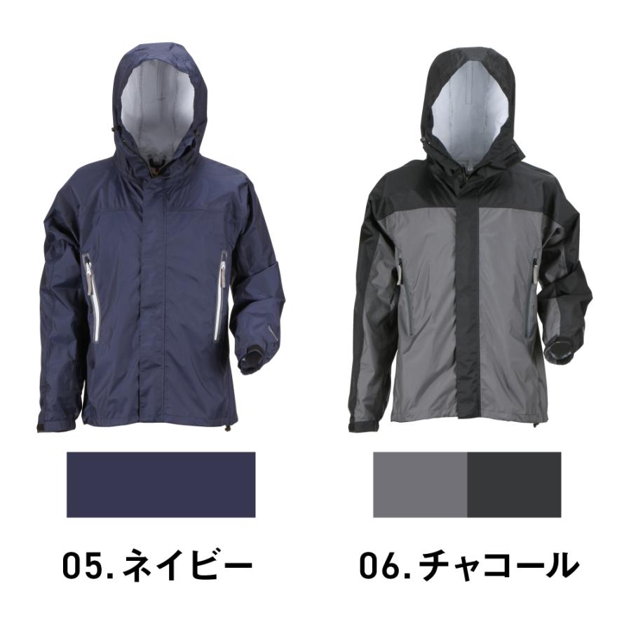 カジメイク レインジャケット レインウェア メンズ 透湿 防水