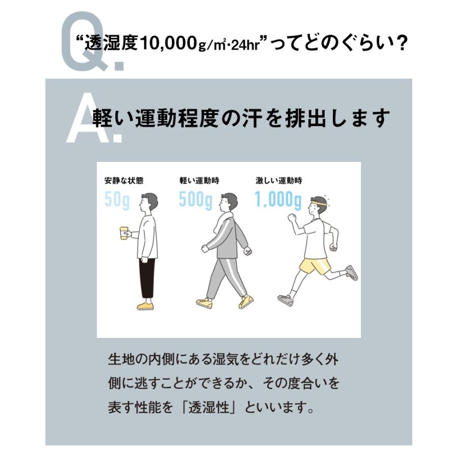 レインパンツ レインウェア メンズ 裾ファスナー 透湿 防水 カッパ 雨具 登山 ゴルフ バイク 自転車 単品 ＫＪレインパンツＥＸ 7730｜workerbee｜09