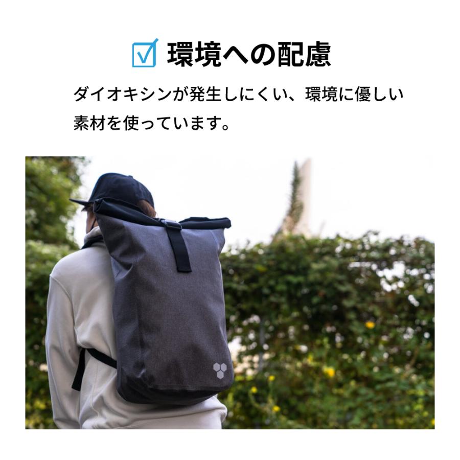 リュック 防水 軽量 メンズ ビジネス l 自転車 通勤 リュックサック バックパック レディース 防水バッグ 9110 防水タウンロールパック カジメイク公式 ワーカービー 通販 Yahoo ショッピング