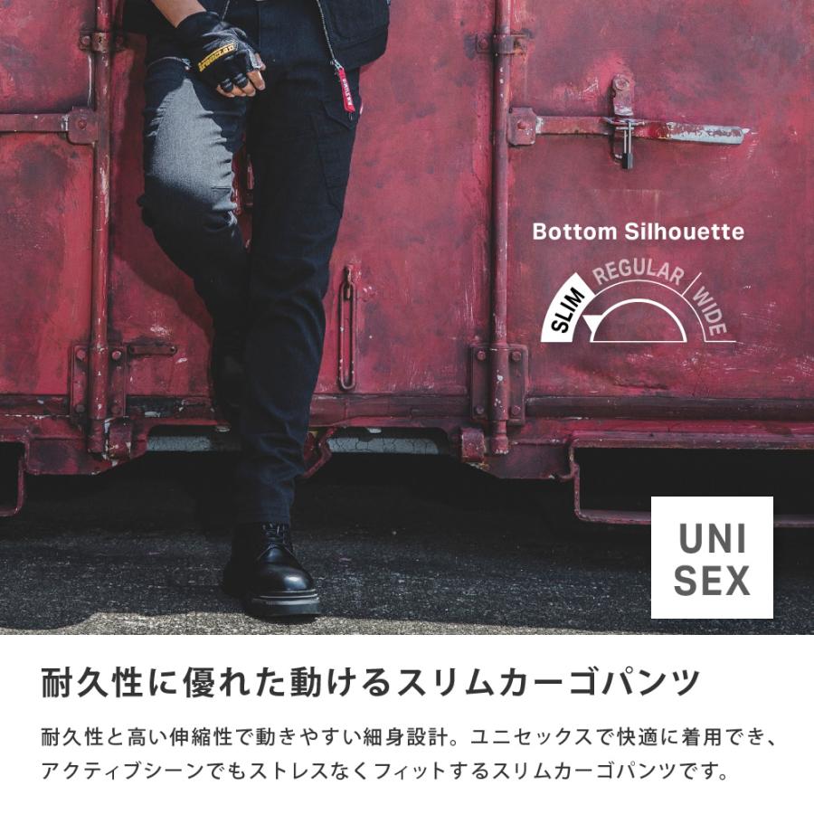 BURTLE バートル カーゴパンツ メンズ レディース ズボン ストレッチ コーデュラデニム ワークウェア 作業着 作業服 仕事着 セットアップ 下 5002 カーゴパンツ | BURTLE | 07