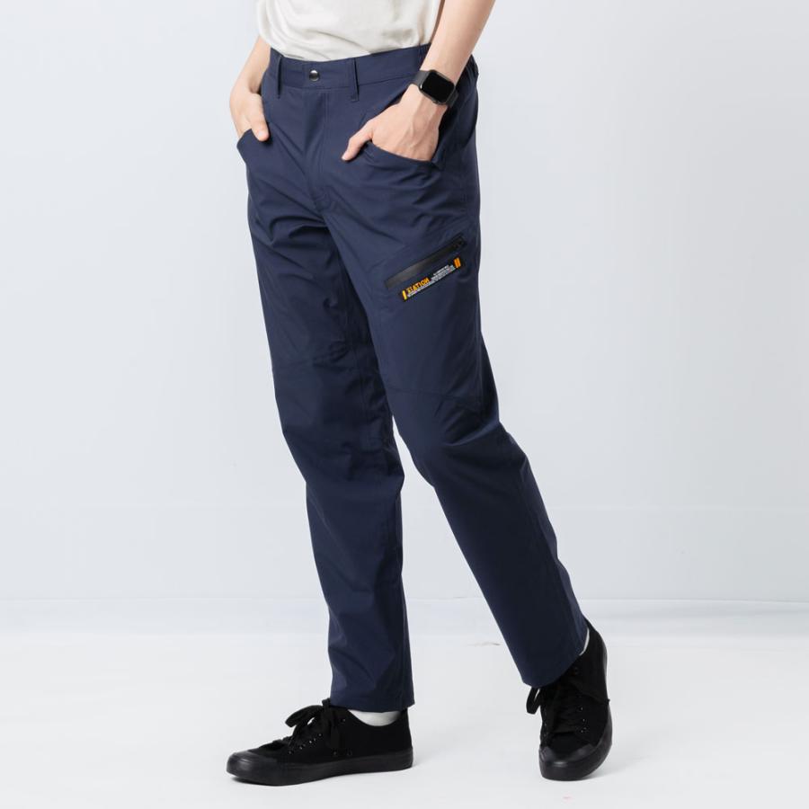 作業着 ズボン 作業服 ストレッチ メンズ 防水 撥水 透湿 ワークパンツ レインパンツ 通勤 アウトドア 男女兼用 6104 3レイヤー全天候型ワーキングパンツ | カジメイク | 18